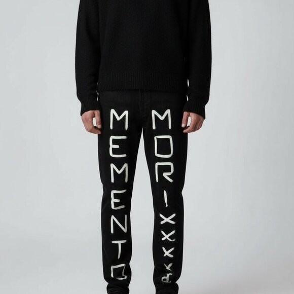 Authentic Gucci Black Memento Mori Jeans - Picture 12 of 12